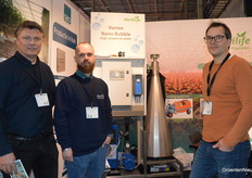 At the fair, Hortilife focused on the Vortex Nano Bubble.